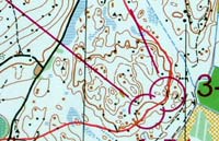 Map Tiomila 