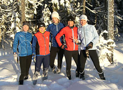 December training Domnarvets GoIF - LenaE, EvaJ, EmmaJ, Karolina AH, LinaB