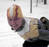 Winter 2003 - skiing in Gyllbergen