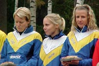 Swedish champs relay 7th place: Elin-me-Karro