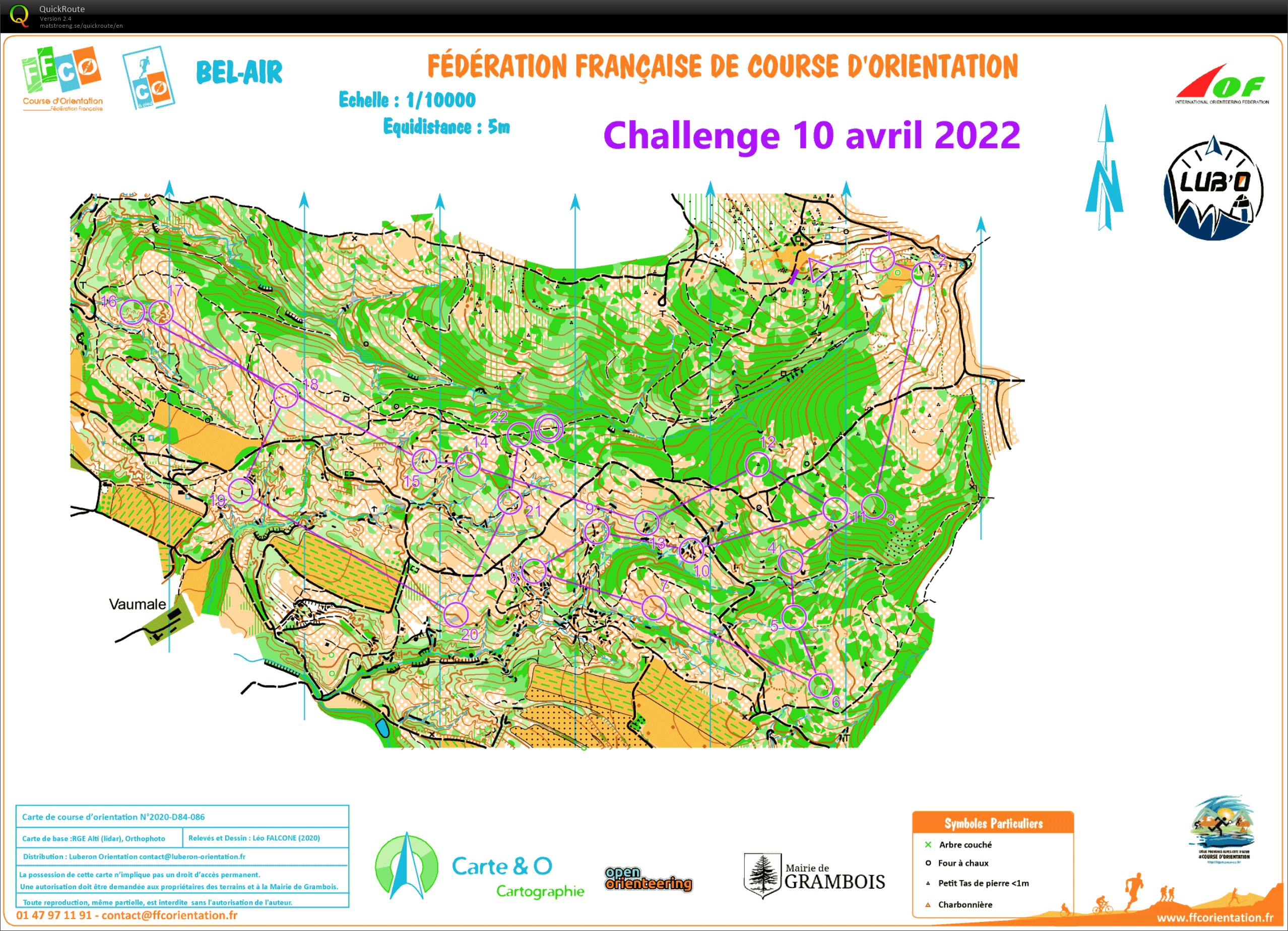 Challenge PACA Grambois (10/04/2022)